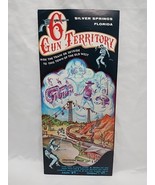 Vintage 1960s Silver Springs Florida 6 Gun Territory Brochure - $17.82