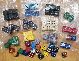 Chessex D6 Dice Choose Your Favorites! - £0.79 GBP+