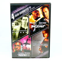 4 Film Favorites: Extreme Action (DVD) Last Boy Scout/ Point of No Retur... - $4.84