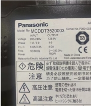 Panasonic MCDDT3520003 740W Minas A4 Ac Servo Driver - $165.00