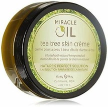 Earthly Body Miracle Oil Tea Tree Crème 4 Ooz - £13.58 GBP