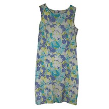 Real Comfort By Chadwicks Dress Womens 6 Pastel Floral Sheath Summer Sle... - $24.99
