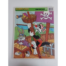 Looney Tunes Golden Large Frame Tray Puzzle Bugs Bunny, Tweety Bird, Syl... - $8.72