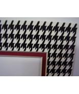 Picture Mat 11x14 for 8x10 Photo Houndstooth University Alabama Crimson ... - £7.89 GBP