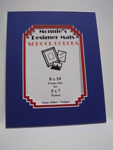 Picture Mat Ole Miss Blue and Red 8x10 for 5x7 photo or craft School colors - £3.55 GBP