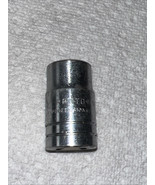 Vintage Proto Prof. 5418 9/16 in SAE 1/2” Drive 12 Point Shallow Socket USA - $9.41