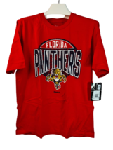 Reebok Jeunesse Florida Panthers Totalement Refroidir Court Manche T-Shirt, Red, - £10.25 GBP