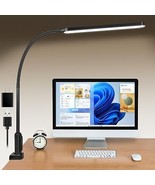 LED Desk Lamp for Home Office 1400LM Flexible Gooseneck Desk Light with ... - £40.93 GBP