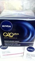 Nivea ANTI-WRINKLE Night Cream Q10 Plus 50ML, Anty Wrinkle - Original Germany - £13.89 GBP+