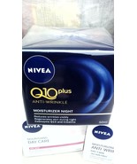 NIVEA ANTI-WRINKLE NIGHT CREAM Q10 PLUS 50ML, Anty wrinkle - ORIGINAL GE... - £13.84 GBP+