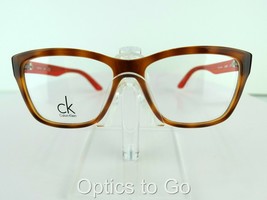 CALVIN KLEIN CK 5827 Platinum (221) Havana/Orange 52 -15- 135 Eyeglass F... - $37.03