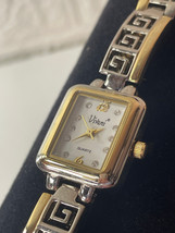 Women&#39;s Vivani Quartz Accutime Wristwatch F1 390 Geometric Design *NEEDS... - $9.89