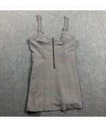 Abercrombie &amp; Fitch Dress Womens Large Midi Sleeveless Houndstooth Polye... - $30.64 CAD