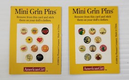 M) Vintage 1998 American Girl of Today Doll Mini Grin Pins 2 Sets - 20 Pins - £7.76 GBP