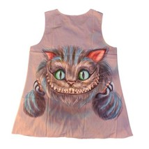 Giant Cat Face Tank Top Mens Size XXL Novelty Fun The Mountain Cat Tradition - £14.82 GBP