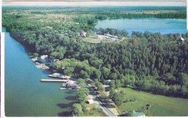 Postcard Lake On The Mountain Glenora To Picton Highway 33 Ontario - £3.94 GBP