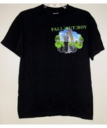 Fall Out Boy Concert Tour T Shirt Black Clouds Underdog Vintage 2006 Siz... - £50.89 GBP