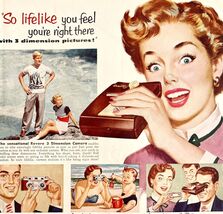 Stereo Camera Revere 33 1953 Advertisement Photography Collectible DWDD20 - $21.09 CAD