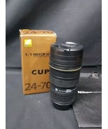 Nikon 1:1 Nikkor Lens AF-S Nikkor 24-70mm f/2.8G ED - DRINKING CUP TUMBLER  - £11.00 GBP