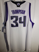 Adidas Swingman NBA Jersey Sacramento Kings Jason Thompson White sz 2X - $49.49