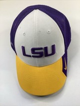 LSU Tigers Hat Yellow Bill Nike Legacy 91 Dri Fit One Size Flex Fit - £11.86 GBP