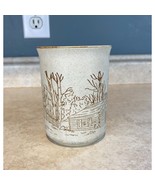 Collection Manor Log Cabin 10 Fluid Ounce D Handle Stoneware Mug - $8.13 CAD