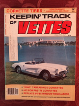 Keepin Track of Vettes Corvette Magazine February 1985 1960 Robert Carradine - £11.46 GBP