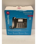 Motorola ML1000 4-Line Business Phone System with Voicemail - Black - €42,79 EUR