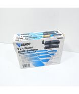 NOB Vanco 280329 HDMI 3 x 1 Digital Selector Switch with IR Remote Control - €19,31 EUR