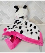 Gerber Baby Dalmation Puppy Dog Security Blanket Lovey Pink Satin Polka Dot - £13.97 GBP