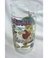 VINTAGE 1991 THE FLINTSTONES Bamm Bamm Barney 6&quot; COLLECTOR&#39;S GLASS CUP 1... - $27.16 CAD