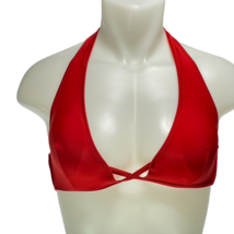 AVID LOVE Bikini Top Scoop Neck Strappy Back Women&#39;s Size L - £7.02 GBP