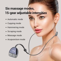 Hanging Cervical Spine Massager Mini Pulse Shoulder Cervical Massage Hot Compres - £15.79 GBP