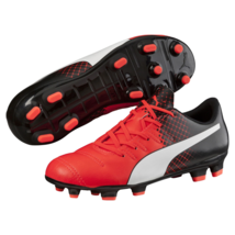 Puma Kids Evopower 4.3 Tricks FG Cleated Soccer Shoe Red 5 #NGR22-M368 - £19.86 GBP