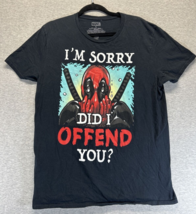 Deadpool Marvel Short Sleeve Size L Large Graphic Tshirt (X1) - £10.41 GBP