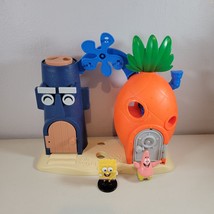 Bikini Bottom SpongeBob Squarepants Squidward House Playset with Tiki Pa... - £22.77 GBP