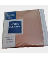 Park Avenue 100% Micro Fiber Polyester Sheets Full Set Color Terracotta  - $30.97 CAD