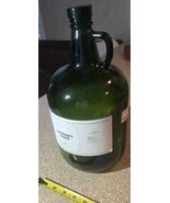Nichols Farm 1 Gallon Laundry Soap Hand Made Green Glass Jug - $19.80