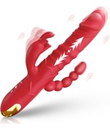 Thrusting Dildo Vibrator Adult Toy  4 IN 1 Sex Toy Red NEW - $537.12 MXN