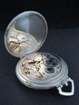 RARE POCKET WATCH Hayden Watch Co 6j antique vintage Swiss WORKS SEE VIDEO - £102.69 GBP