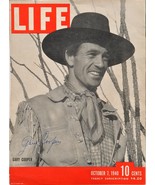 GARY COOPER SIGNED MAGAZINE COVER - The Westerner - A Farewell to Arms 1... - $586.74 CAD