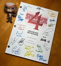 Stranger Things 4 Season Finale Script Signed- The Piggyback- Autograph Reprints - £19.65 GBP