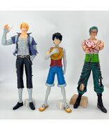 3pc One Piece War Bandage Luffy Figurine Severely Injured Solong - $49.99