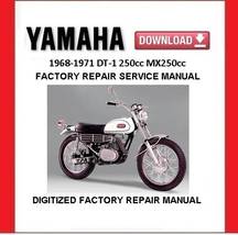 YAMAHA DT-1A B C S E MX250cc 1968-1971 Factory Service Repair Manual - $20.00