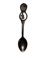 Milwaukee Wisconsin Skyline Souvenir Spoon With Hanging Beer Stein Charm - £3.85 GBP