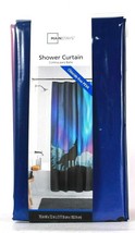 Mainstays Chloride Free PEVA Shower Curtain Northern Lights Wolf Multicolor - £17.17 GBP