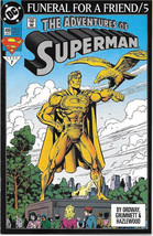 The Adventures of Superman Comic Book #499 DC Comics 1993 FINE+ NEW UNREAD - $2.50