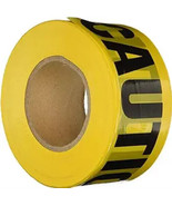 PT-100 Caution Strong BarricadeTape, (Yellow) - $206.60 MXN