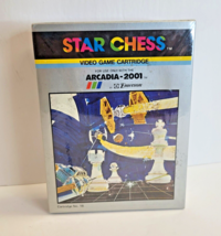 Emerson Arcadia 2001 Cartridge 18 Star Chess FACTORY SEALED 1982 Video G... - £158.30 GBP