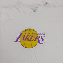 Mitchell & Ness Los Angeles Lakers T-Shirt Men's 5XL White Cotton Basketball image 6